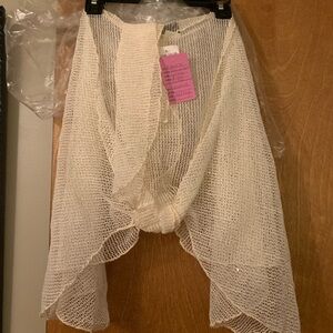 Ivory Evening Shawl